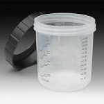 3M.16001 Hard Cup And Collar 2/Pk