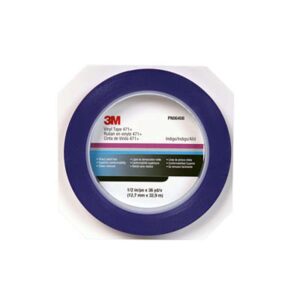 3M.6408 Plastic Vinyl Tape - 1/2" X 36Yd